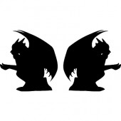 Gargoyles, sitzend