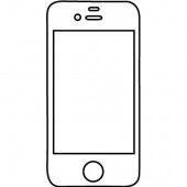 Iphone 4/4Gs Dekocover Vorderseite