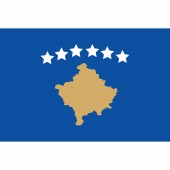 Nationalflagge Kosovo